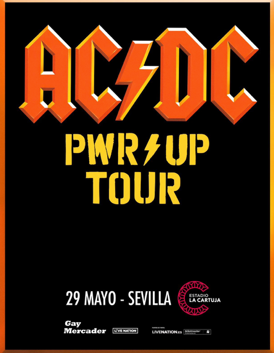 AC/DC actuará en España en 2024 La cita será el 29 mayo en Sevilla, en el Estadio La Cartuja en SMFSTORE