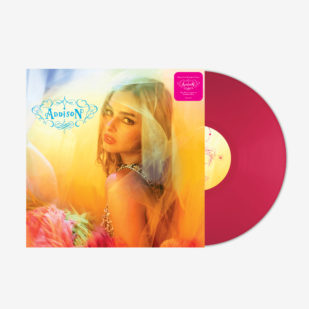 Addison Rae, Addison, vinilo magenta, pop en SMFSTORE