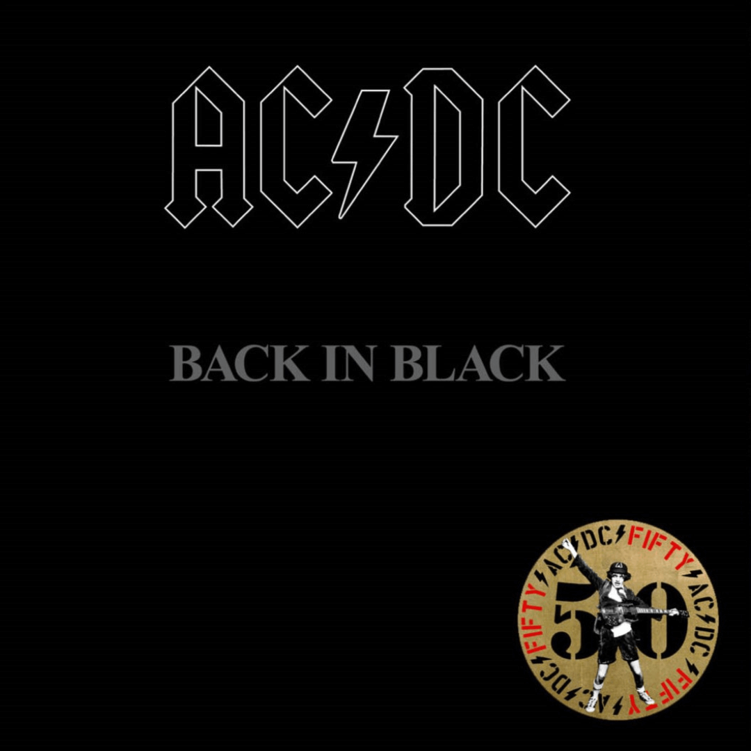 Back in Black LP Edición 50ª Aniversario Vinilo Dorado AC/DC en SMFSTORE Rock Reedición