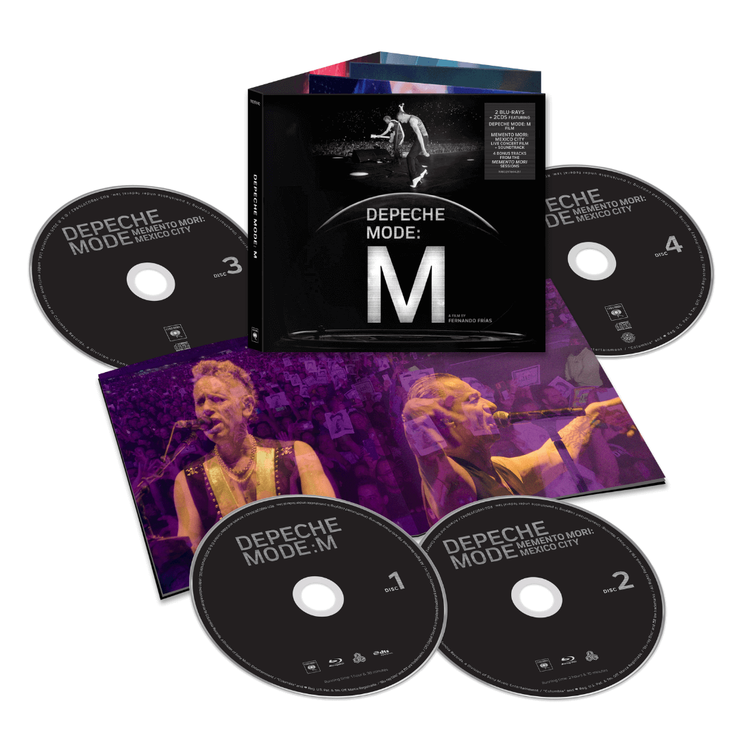 Memento Mori: Mexico City 2 CDs Boxset+ 2 Blu Ray en Sony Music Store