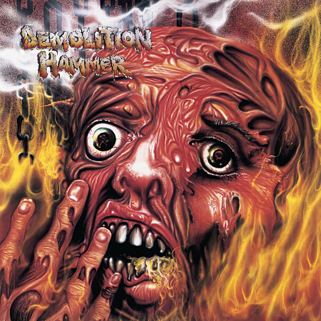 Tortured Existence (Re-issue 2023) Ltd. transp. blue LP Demolition Hammer en Smfstore