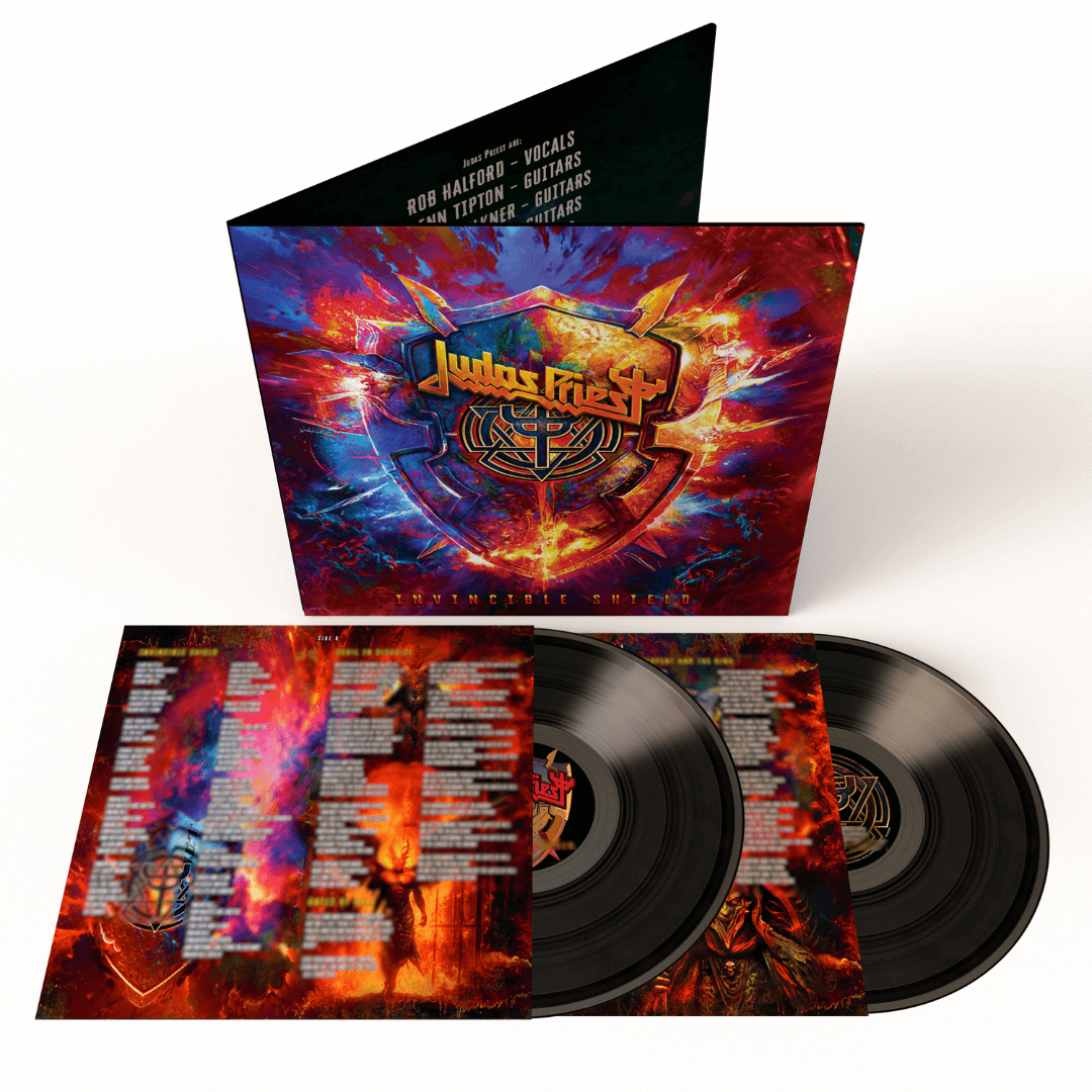 Invincible Shield 2 Vinilos Judas Priest en SMFSTORE
