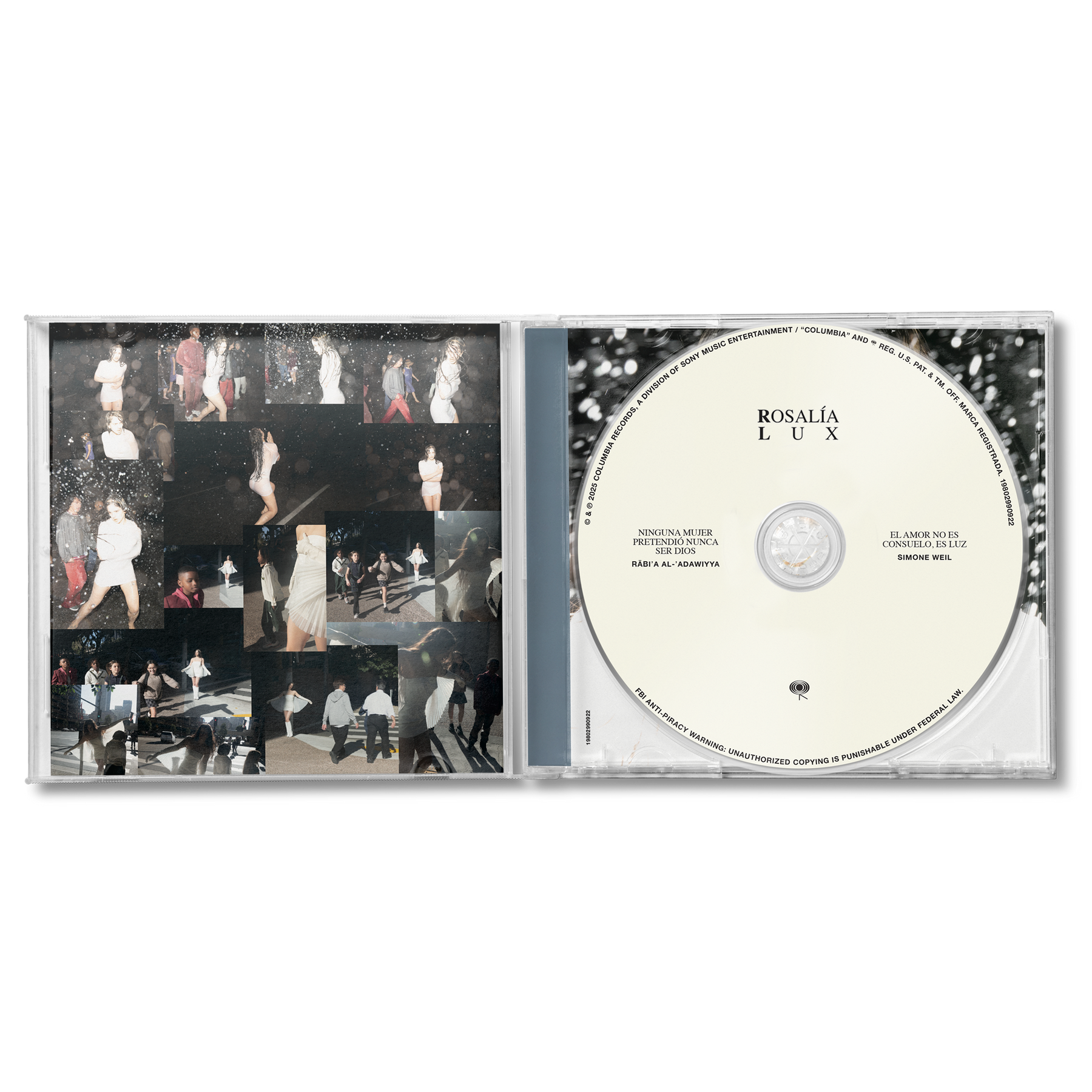 LUX CD Rosalía en Sony Music Store