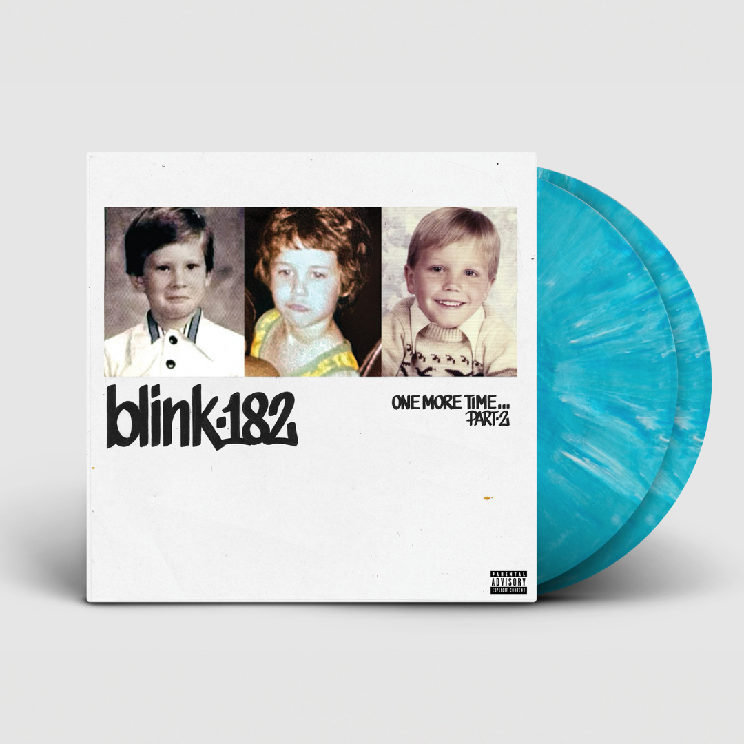 5000枚限定　Blink-182 ‎– One More Time... ONE MORE TIME…PART-2 doble vinilo azul Blink-182 en Sony Music