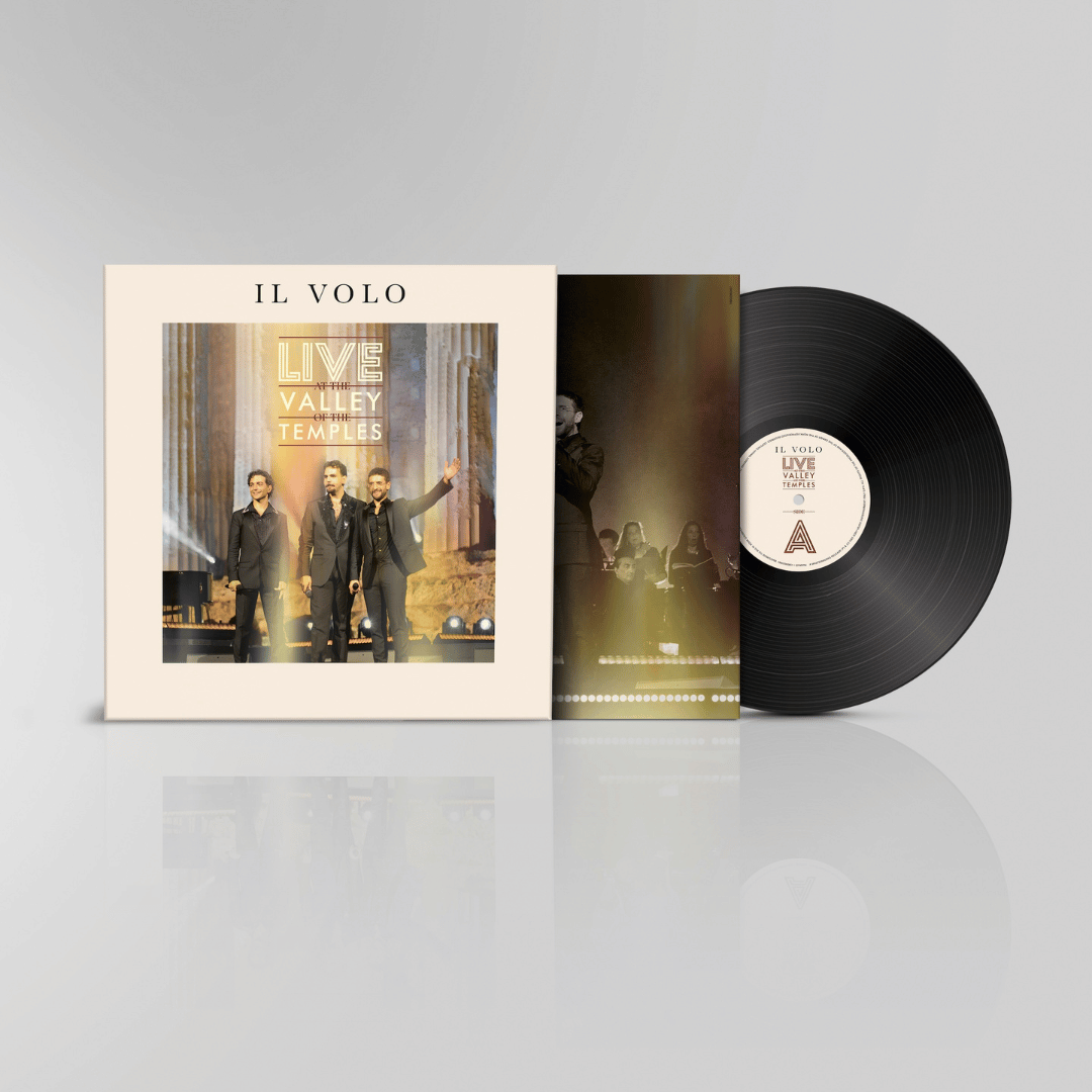 Live at the Valley of the Temples Il Volo LP Negro en SMFSTORE
