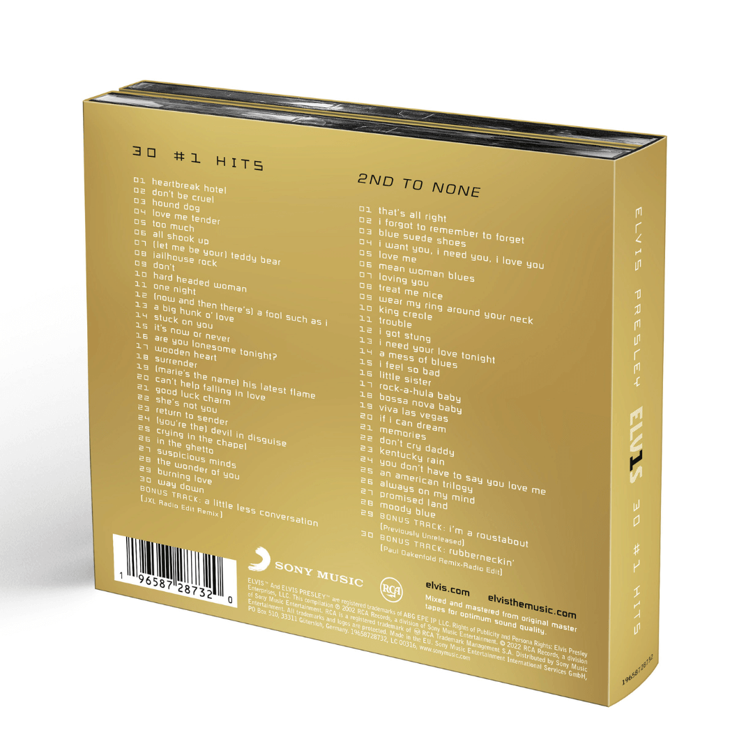 ELVIS PRESLEY 30 #1 HITS EXPANDED EDITION 2CDs
