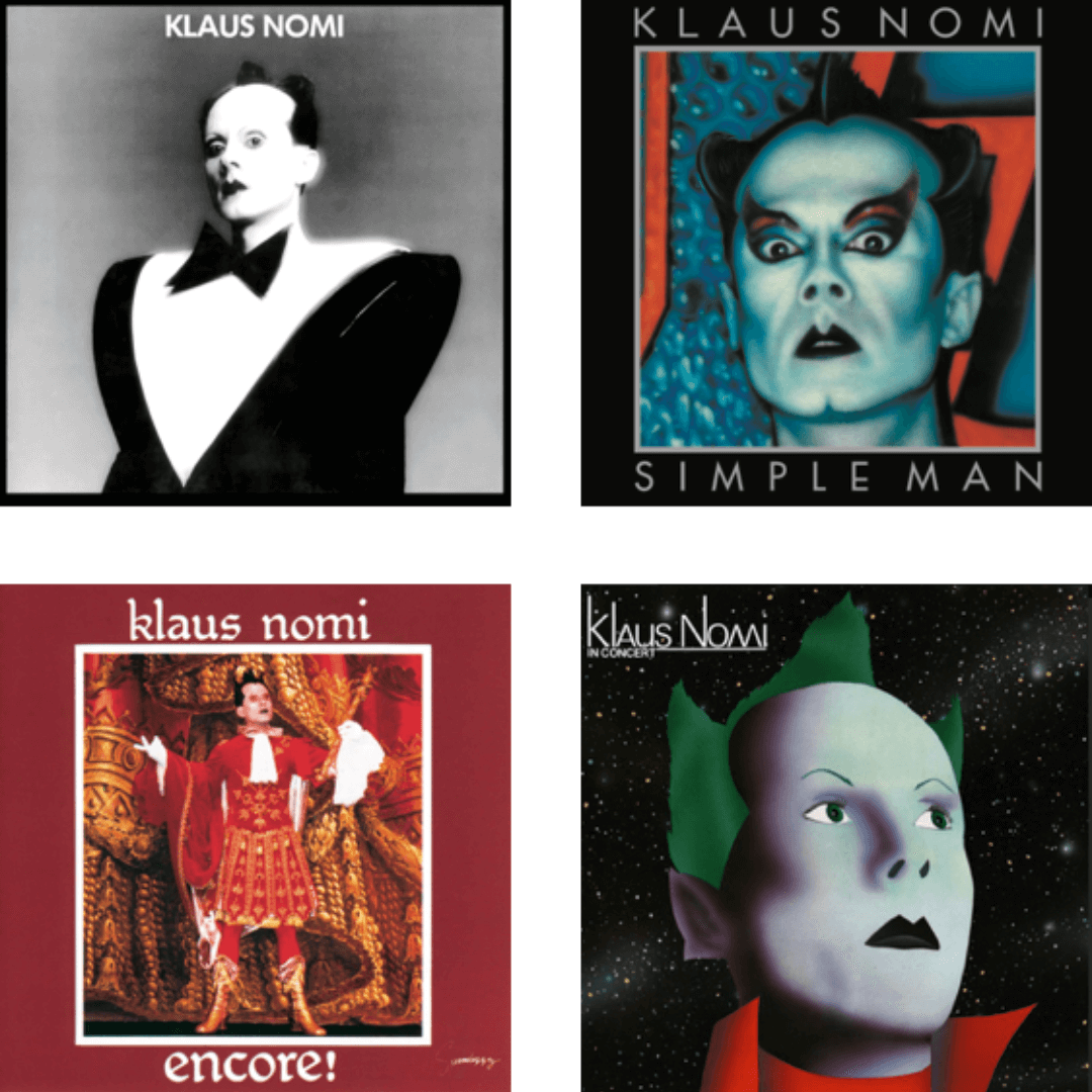 Klaus Nomi, uno de los iconos más influyentes de los 80 hasta hoy  Se reedita la discografía completa en el 40 aniversario de su muerte en SMFSTORE