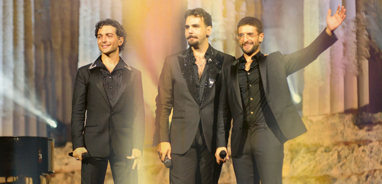 Il Volo publican nuevo álbum 'Live At The Valley of the Temples', se lanza el 29 agosto. Disponible en Sony Music Store