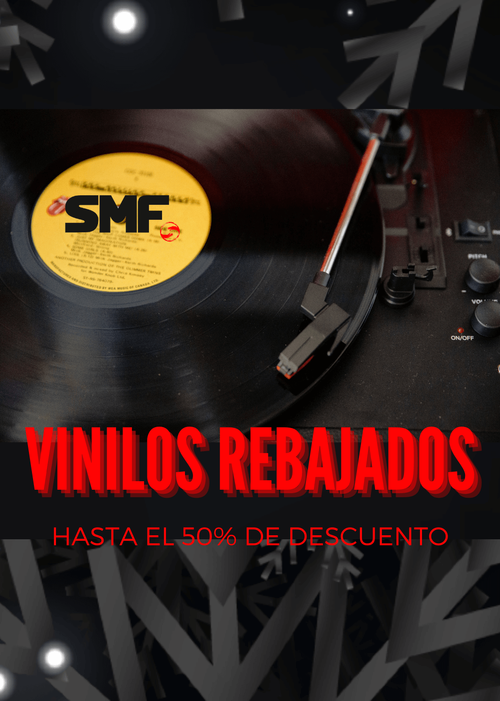 Vinilos increíbles con precios rebajadísimos en SMFSTORE