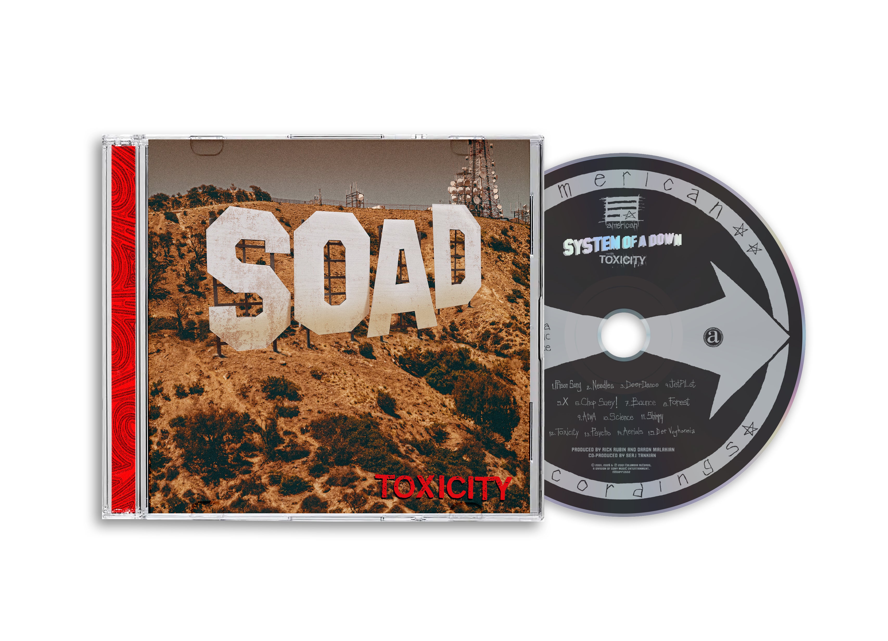 Toxicity CD System of a Down en Sony Music Store