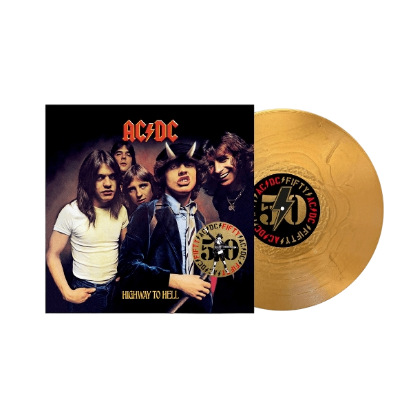 Highway To Hell LP Edición 50ª Aniversario Vinilo Dorado AC/DC en SMFSTORE Rock, Reedición