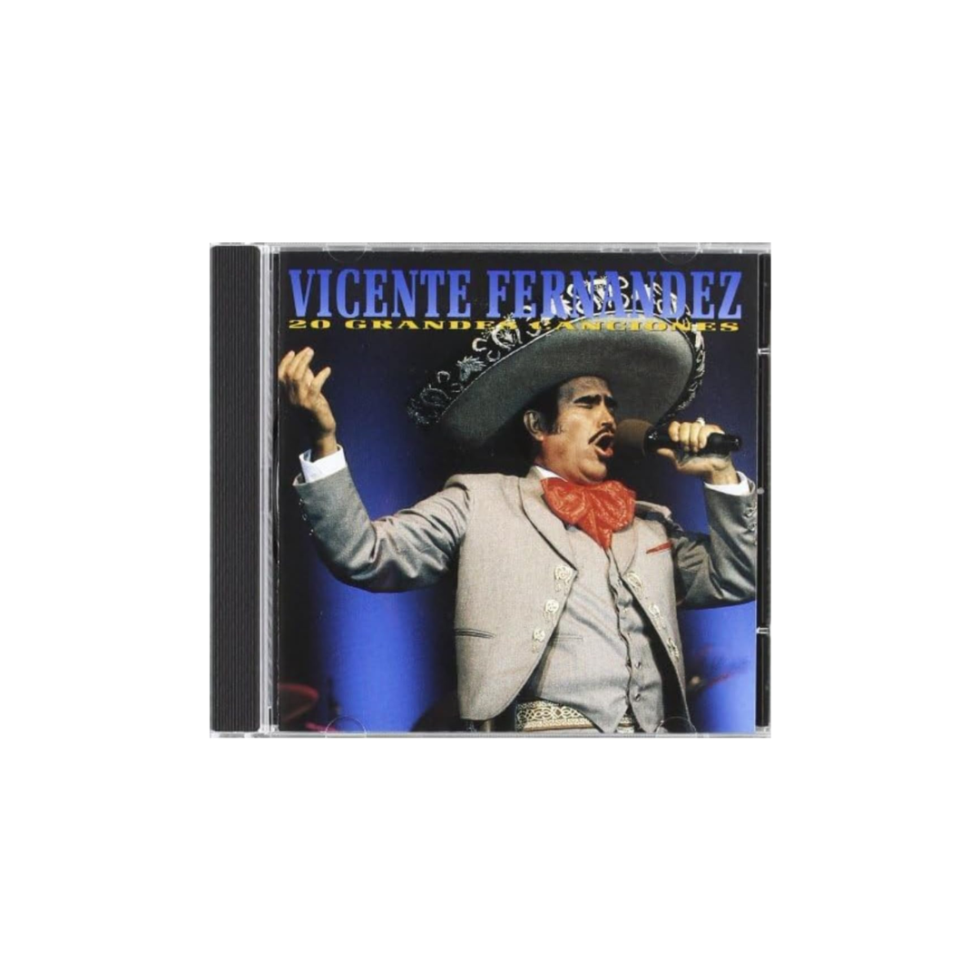 Vicente Fernandez 20 Grandes Canciones CD en Sony Music Store