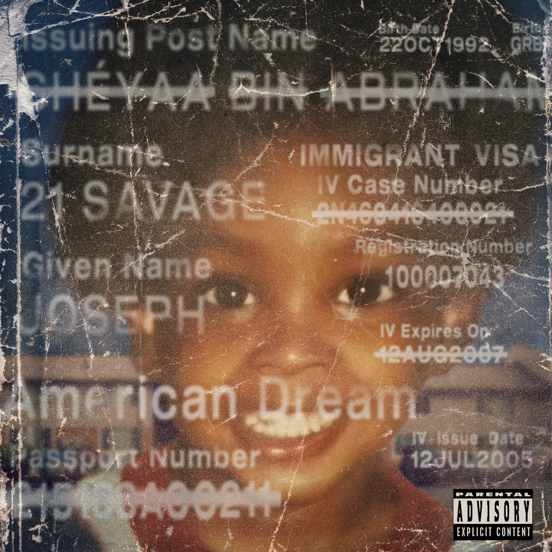 American Dream 2LP Rojo Translúcido 21 Savage en Sony Music Store