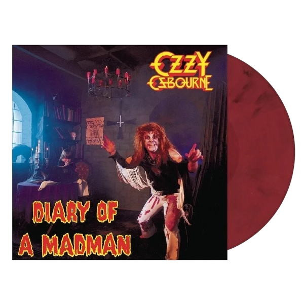 Diary Of A Madman LP Rojo Ozzy Osbourne en Sony Music Store