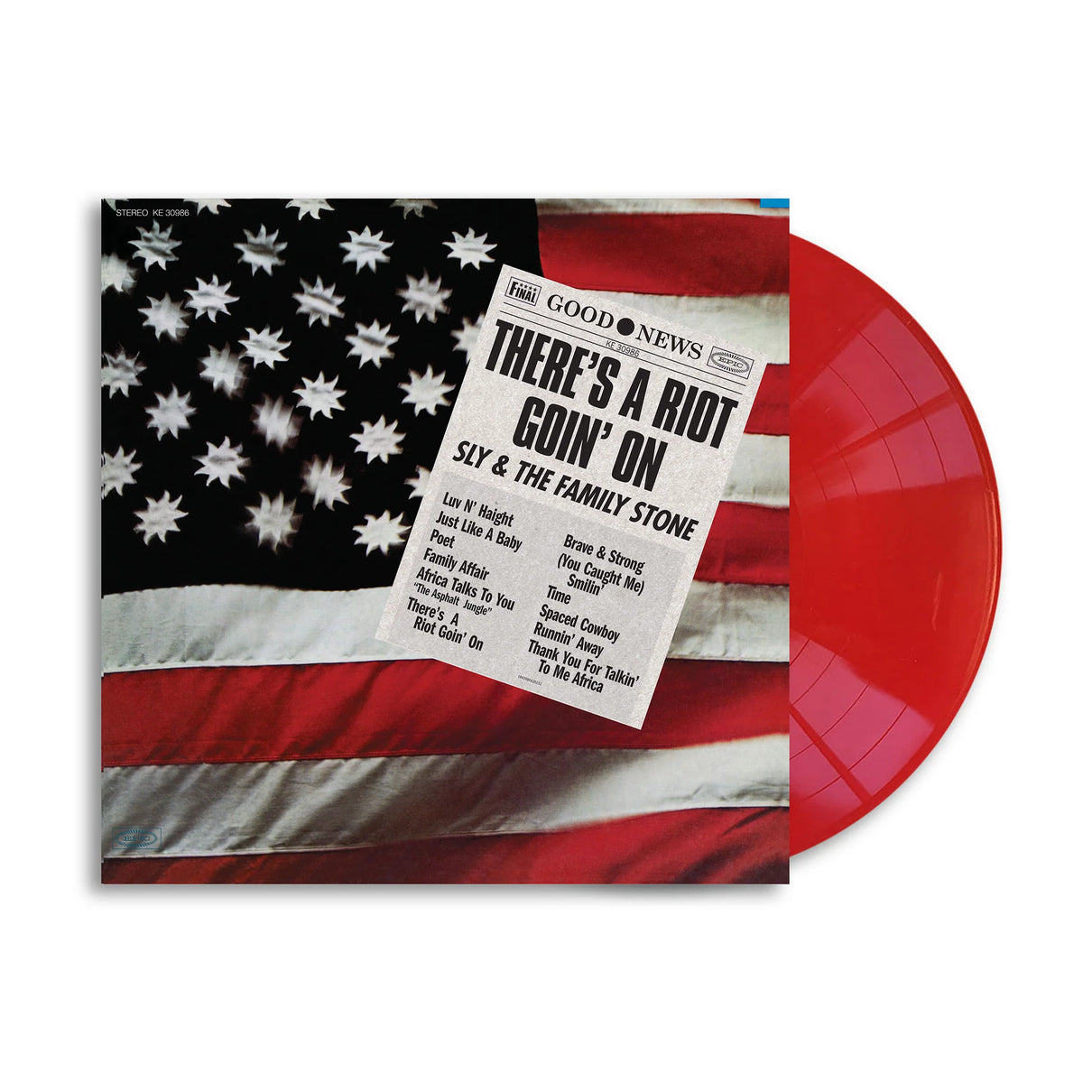 There's A Riot Going On 50 Aniversario LP Rojo Sly and the Family Stone en Sony Music Store