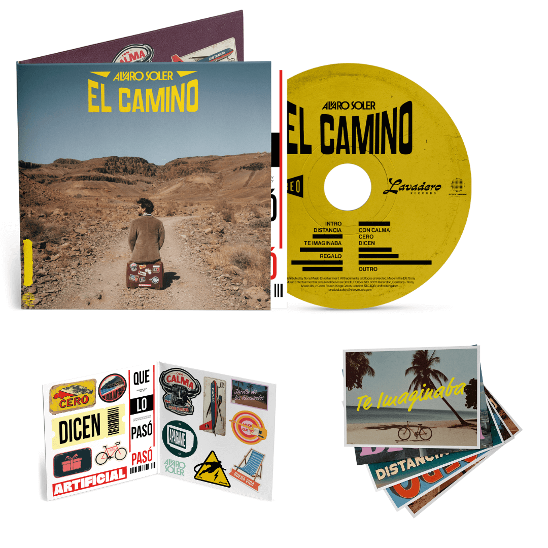 EL CAMINO CD + 16 postales+ pegatinas (exclusivo Sony Music Store)