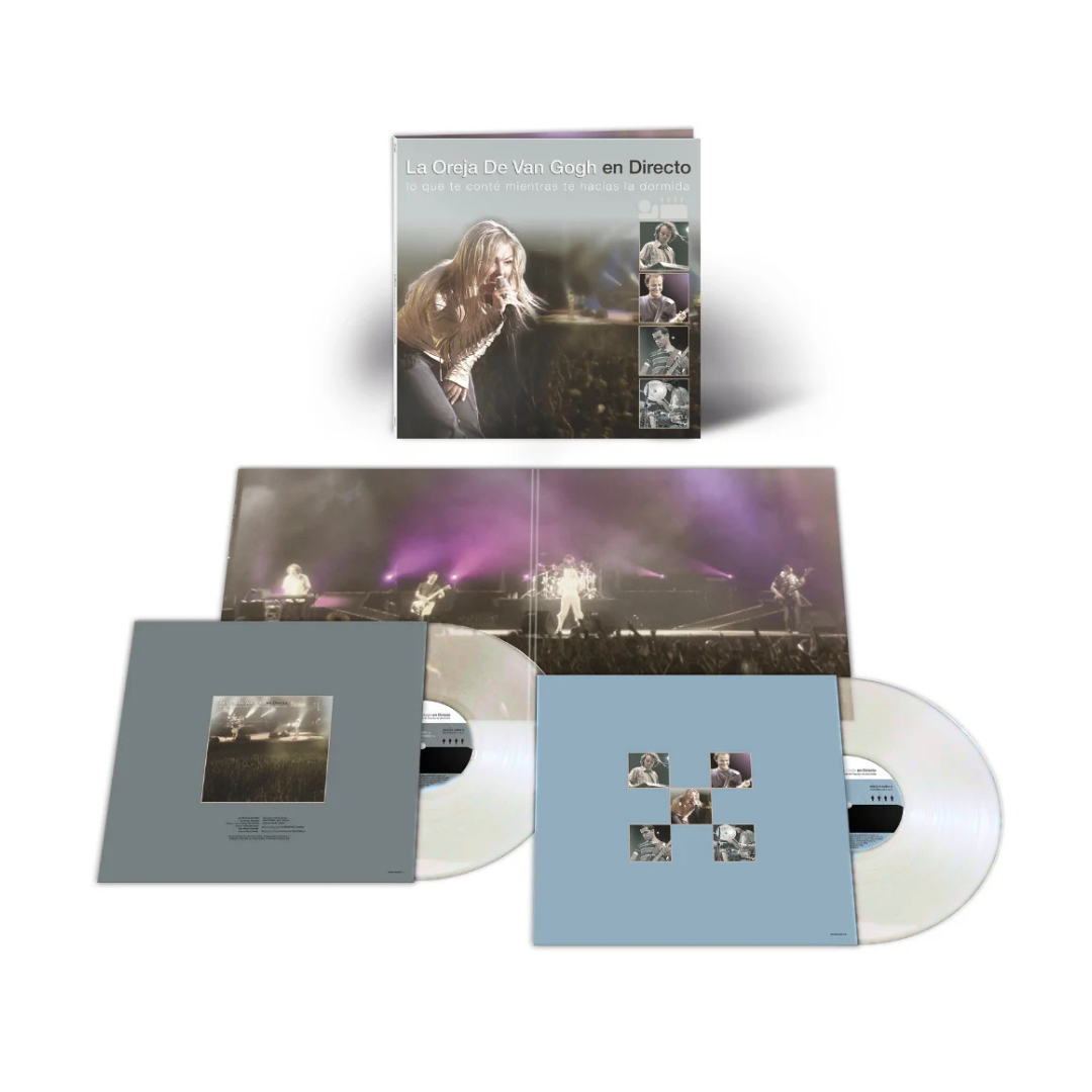 La Oreja de Van Gogh en Directo: Lo Que Te Conté Mientras Te Hacías la Dormida 2LPs Transparente