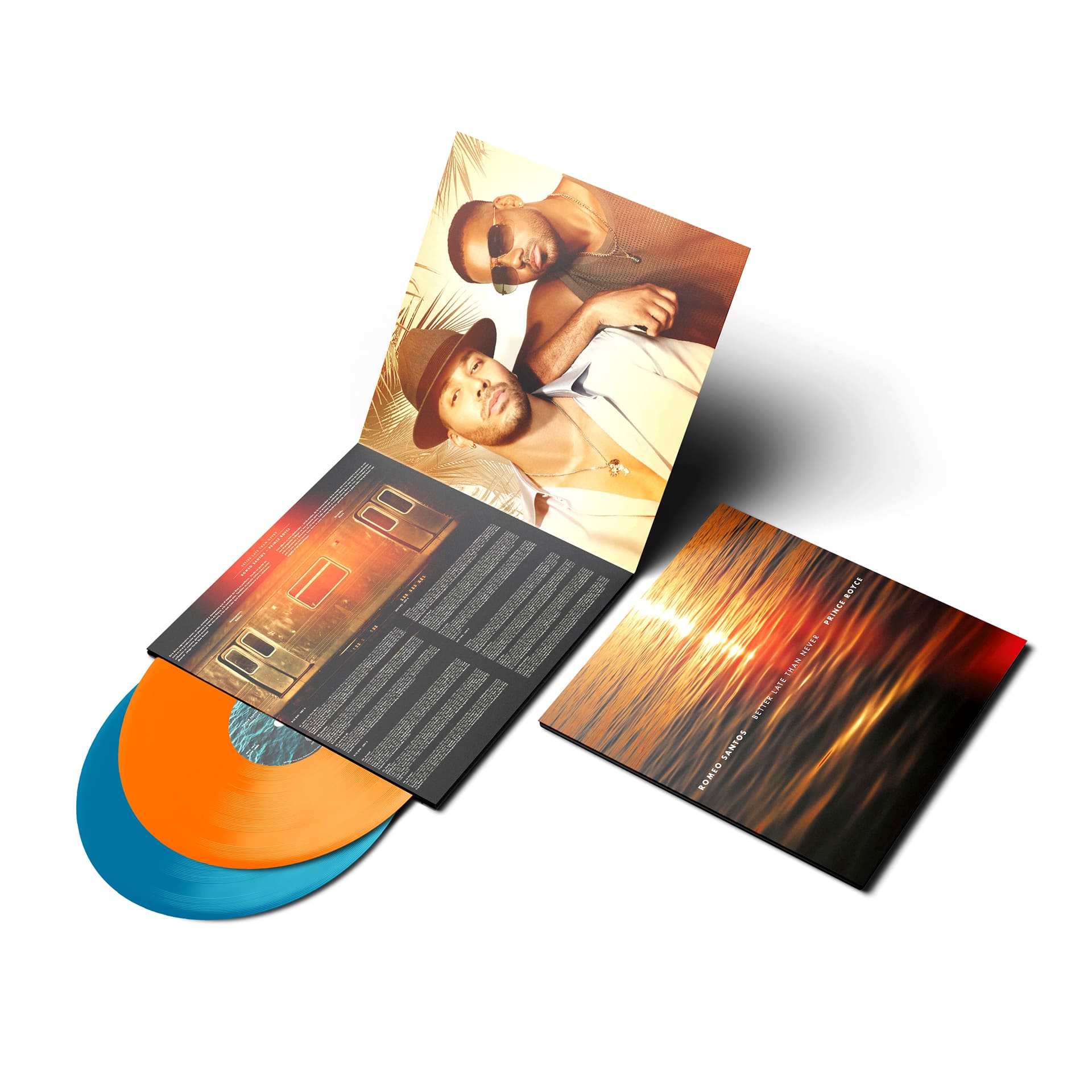 BETTER LATE THAN NEVER LP Romeo Santos & Prince Royce en Sony Music Store