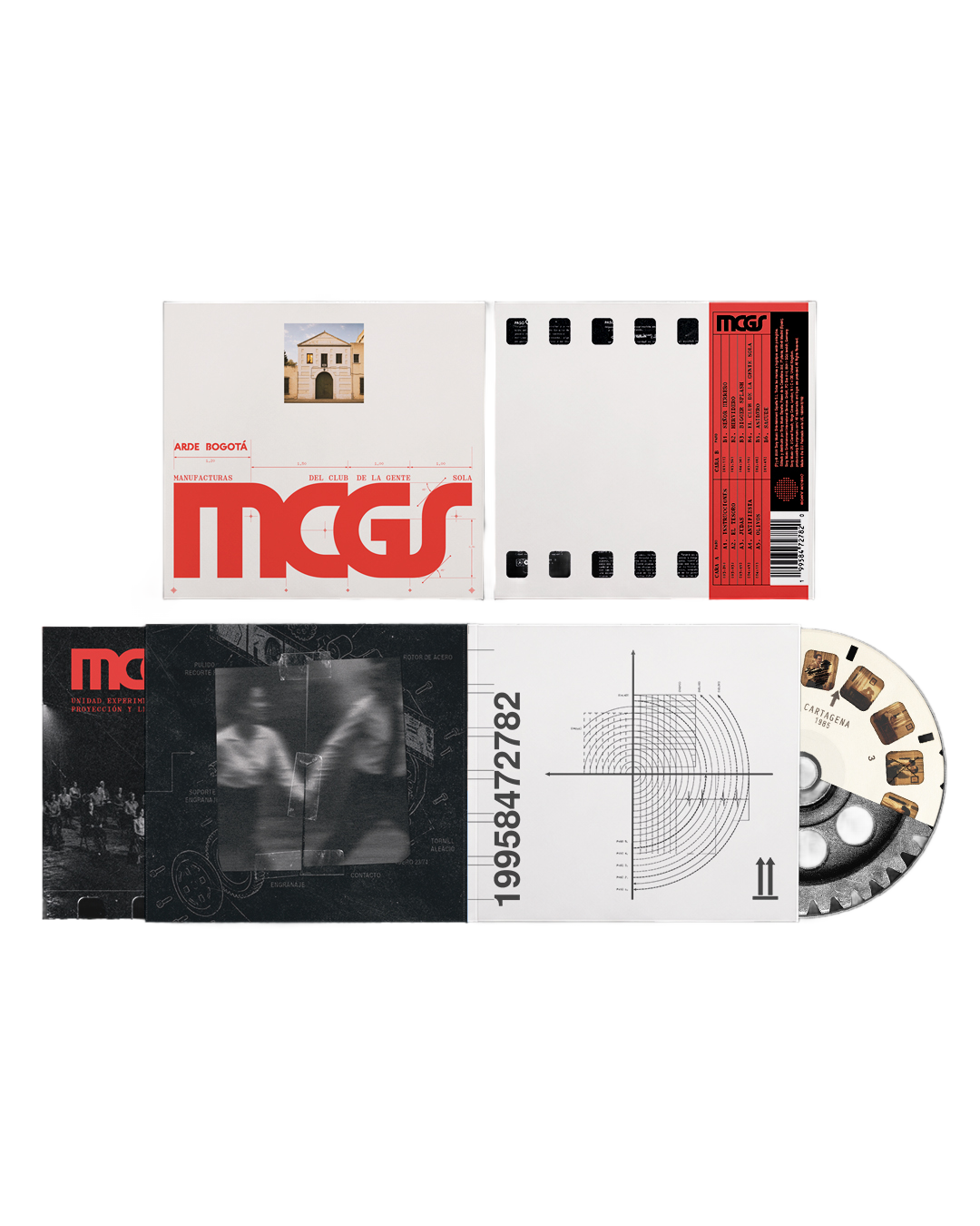 Manufacturas del Club de la Gente Sola CD Digipack Arde Bogotá en Sony Music Store