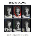Sonríe porque estás en la foto LP Rojo Sergio Dalma en Sony Music Store