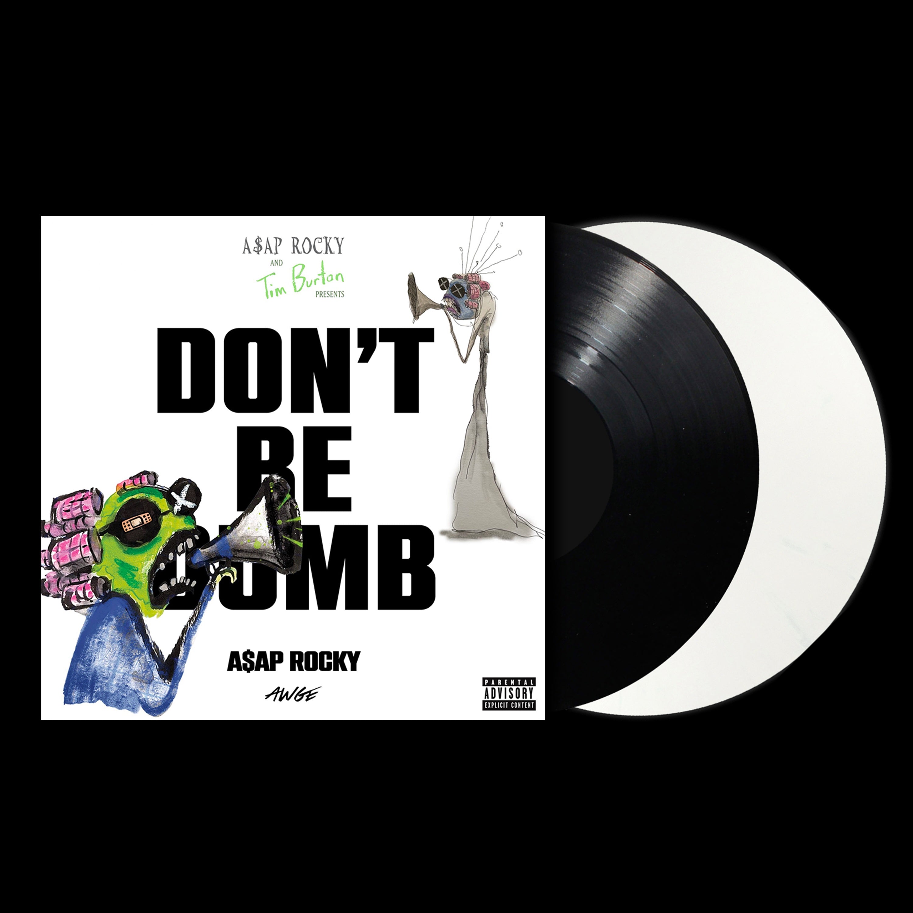 Don't Be Dumb 2 Lp´s color A$AP Rocky en Sony Music Store 
