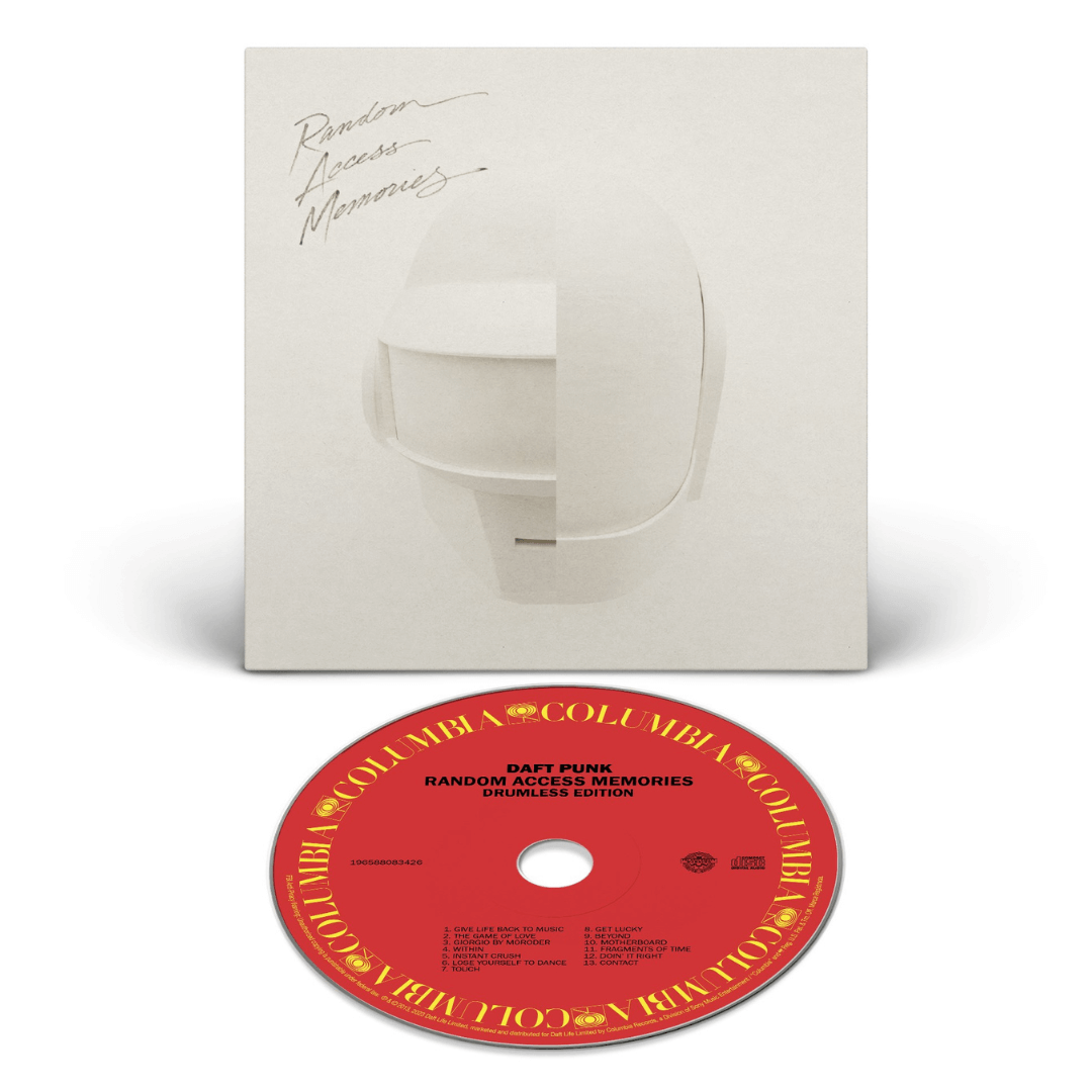 Random Access Memories (Drumless Edition)  CD en SMFSTORE Daft Punk, CD, Random Access Memories, Drumless Edition, Pop, Sin Percusión, Get Lucky, Instant Crush, Lose Yourself to Dance, Giorgio by Moroder