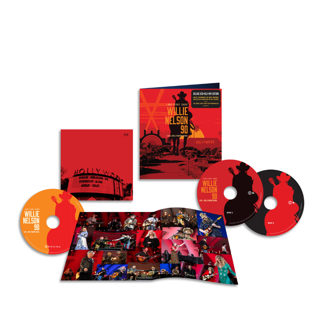 Long Story Short: Willie Nelson 90. Live At The Hollywood Bowl  2CD + Blue Ray Willie Nelson en SMFSTORE