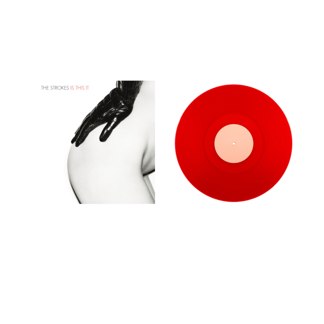 Is this it Vinilo Rojo The Strokes en Smfstore