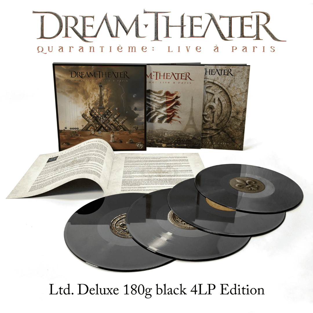 Quarantième: Live à Paris 3 4LP Dream Theater en Sony Music Store