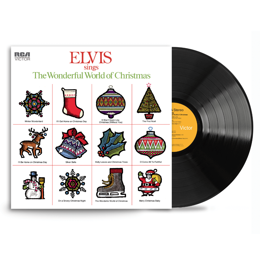 Elvis Sings The Wonderful World Of Christmas LP Elvis Presley en SMFSTORE Elvis Presley, Elvis Sings The Wonderful World Of Christmas, Reedición Vinilo, Navidad, Winter Wonderland, Merry Christmas Baby, O Come All Ye Faithful