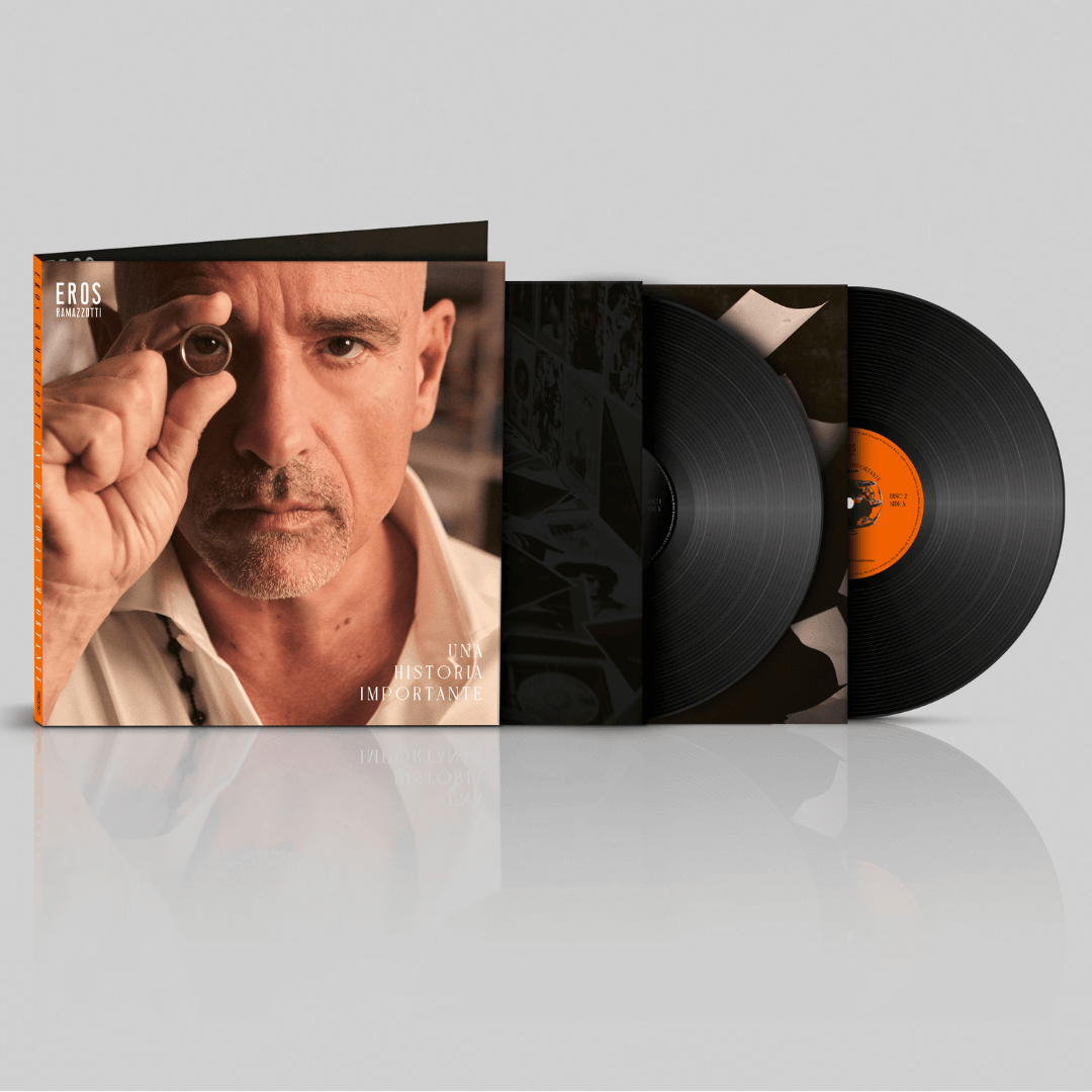 El nuevo álbum de Eros Ramazzotti, “Una storia importante” / “Una historia importante” LP. Disponible en Sony Music Store