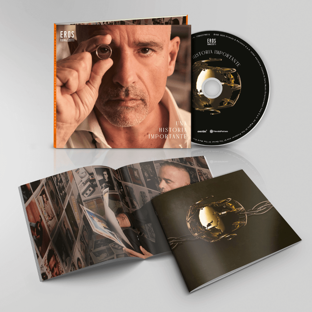 El nuevo álbum de Eros Ramazzotti, “Una storia importante” / “Una historia importante” CD DEluxe en Sony Music Store