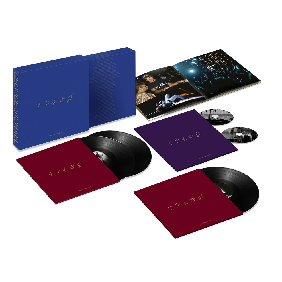 The Faith Tour 3LPs + CD Boxset George Michael en Sony Music Store