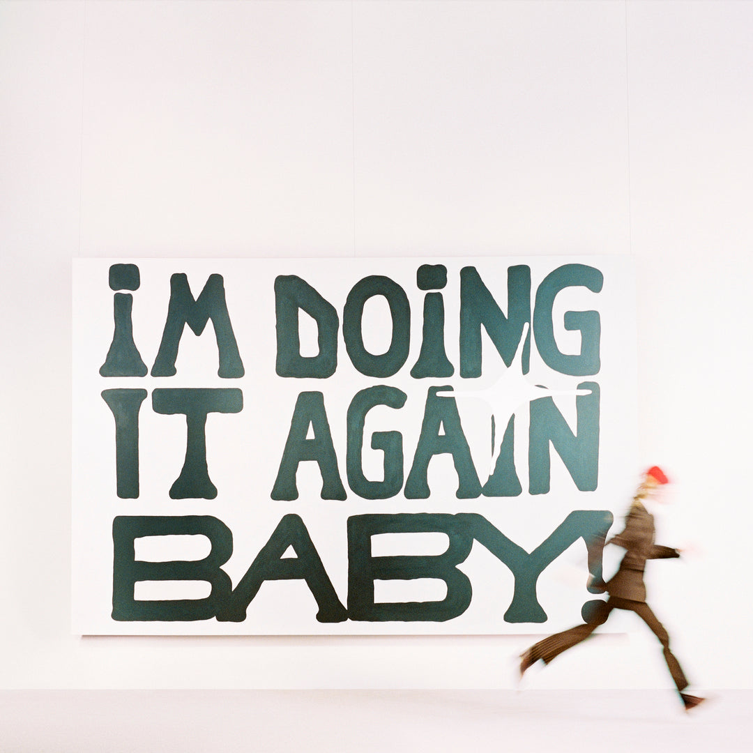 I'M DOING IT AGAIN BABY! Vinilo rojo translúcido Girl in red en