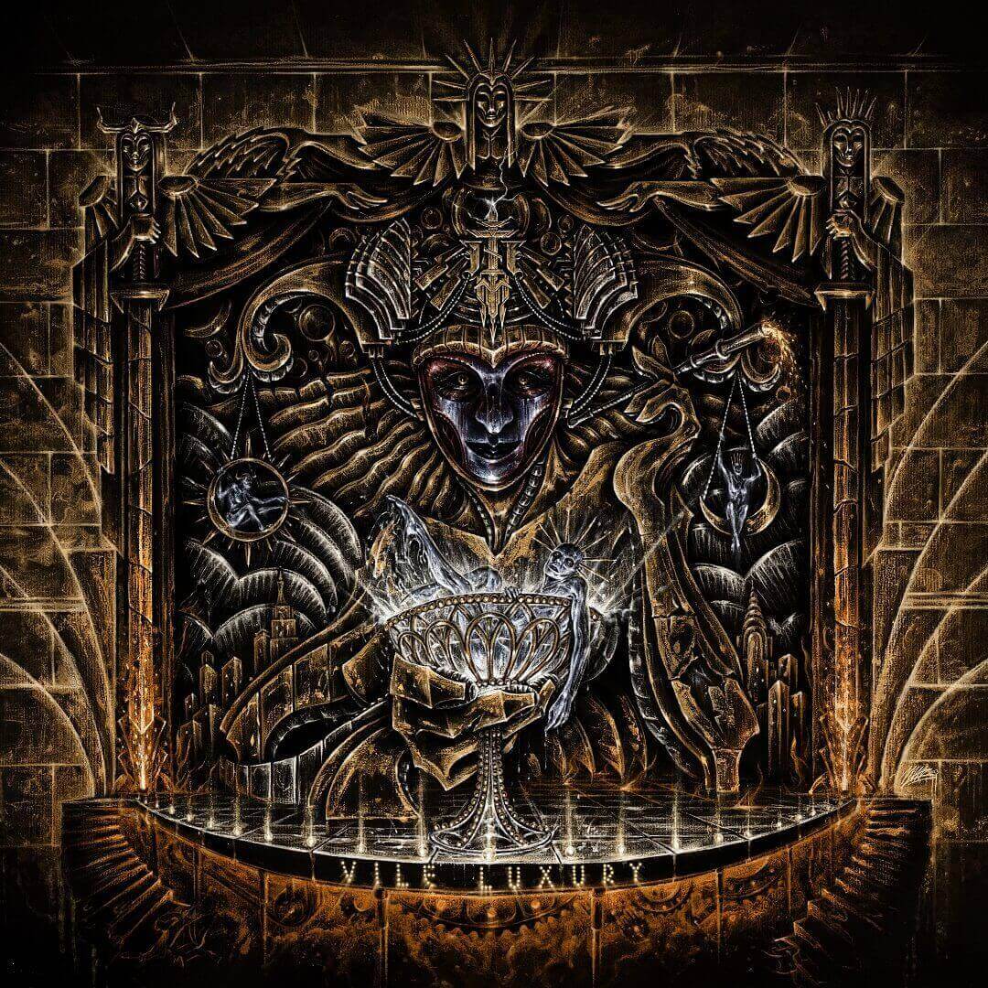Vile Luxury (Redux 1924) Chernobyl Radiation Neon Green LP Imperial Triumphant en Smfstore