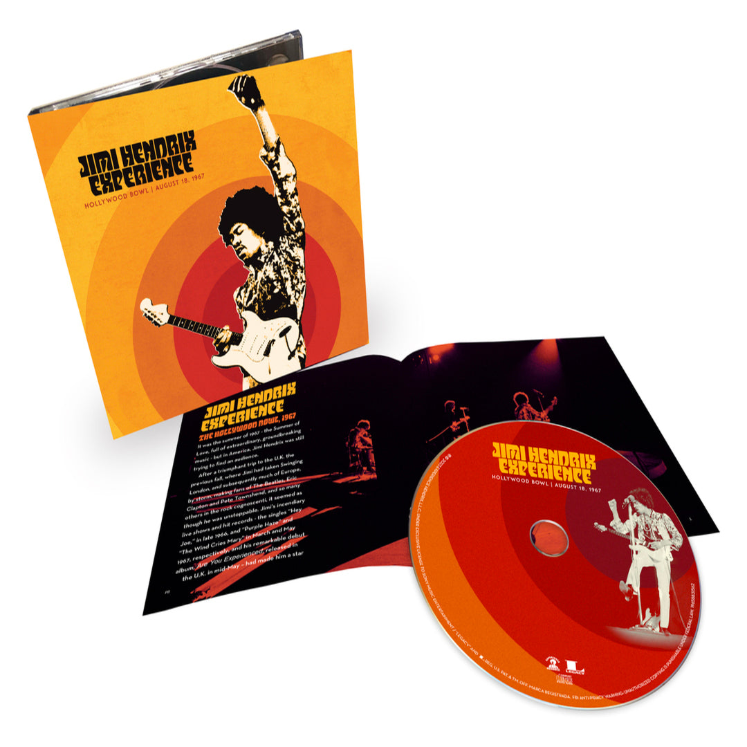 The Jimi Hendrix Experience: Hollywood Bowl, August 18, 1967 CD Jimi Hendrix Experience en Smfstore