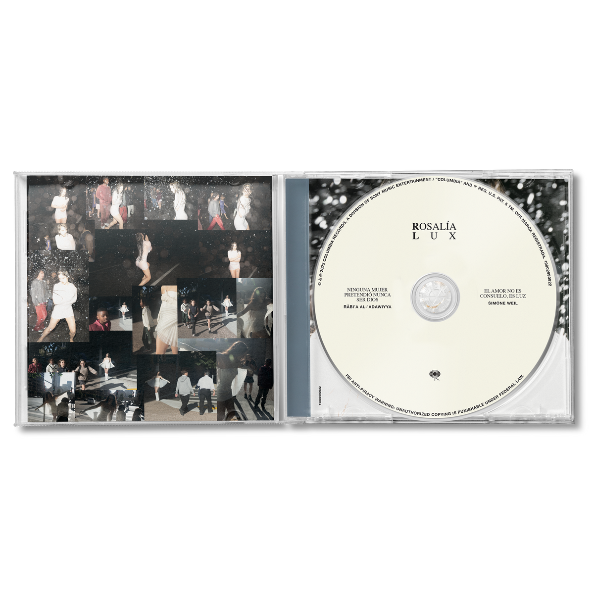 LUX CD Rosalía en Sony Music Store