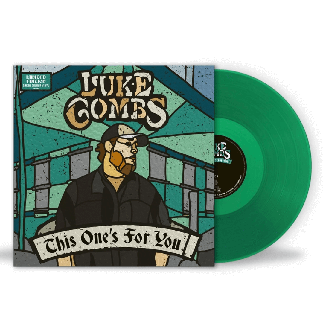 This One's for You GREEN TRANSPARENT VINYL Luke Combs en SMFSTORE