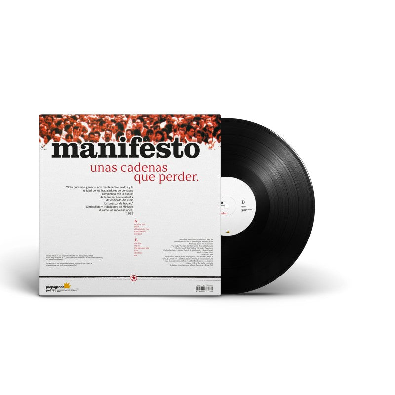 Un mundo que ganar, unas cadenas que perder LP 12" Manifesto en Sony Music Store