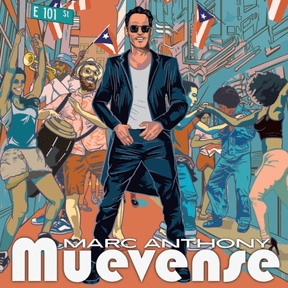 Muevense Vinilo LP Marc Anthony en SMFSTORE
