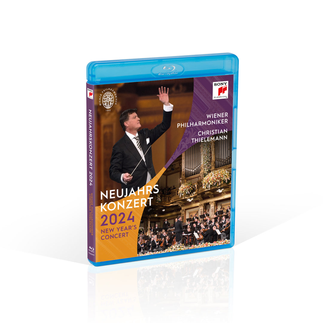 Concierto de Año Nuevo 2024 Con Orquesta Filarmónica de Viena y Christian Thielemann BLU RAY en Smfstore