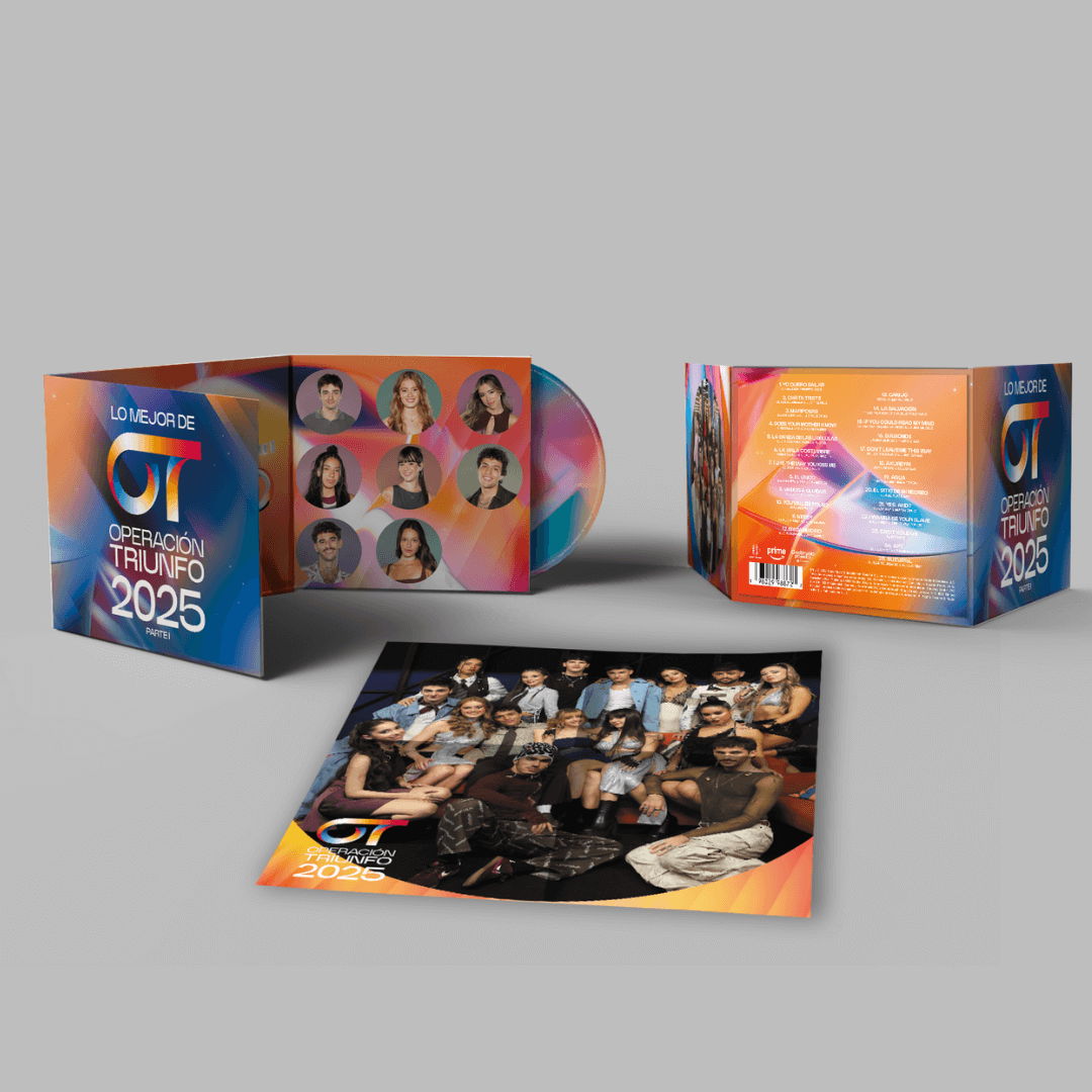OPERACIÓN TRIUNFO 2025: LO MEJOR PARTE 1 disponible en Sony Music Store