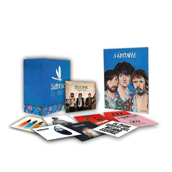 SIDONIE 20 AÑOS CAJA 9 CDS en Sony Music Store 