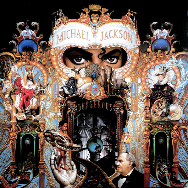 Michael Jackson Dangerous 2LP 91年UK盤 Dangerous 2LP Red Michael Jackson at Sony Music Store