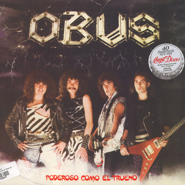 PODEROSO COMO EL TRUENO (REMASTERIZADO) LP Obús en Sony Music Store 