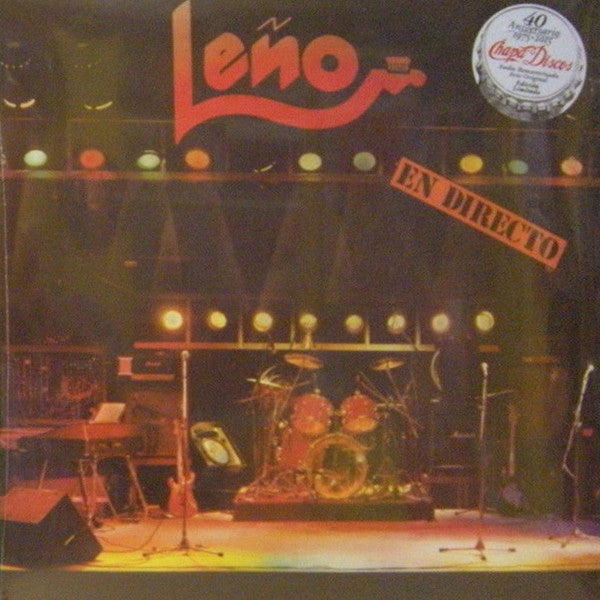 EN DIRECTO (REMASTERIZADO) LP Leño en Sony Music Store Sello Chapa