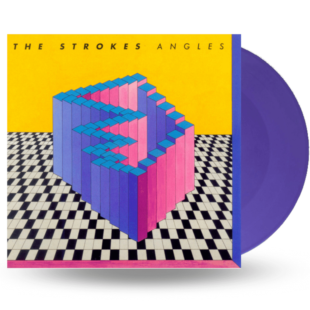 Angles Vinilo color lila The Strokes en Smfstore