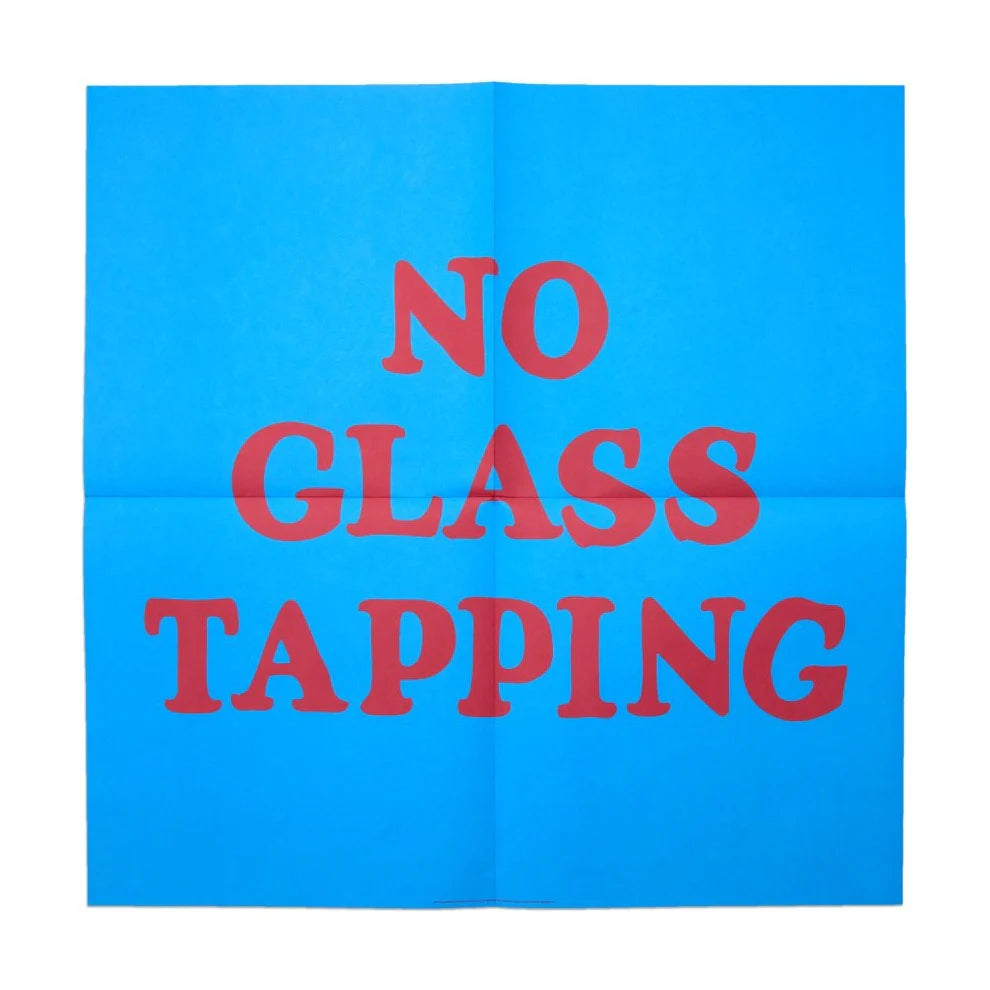 DON'T TAP THE GLASS LP Translúcido Fondo Intercambiable