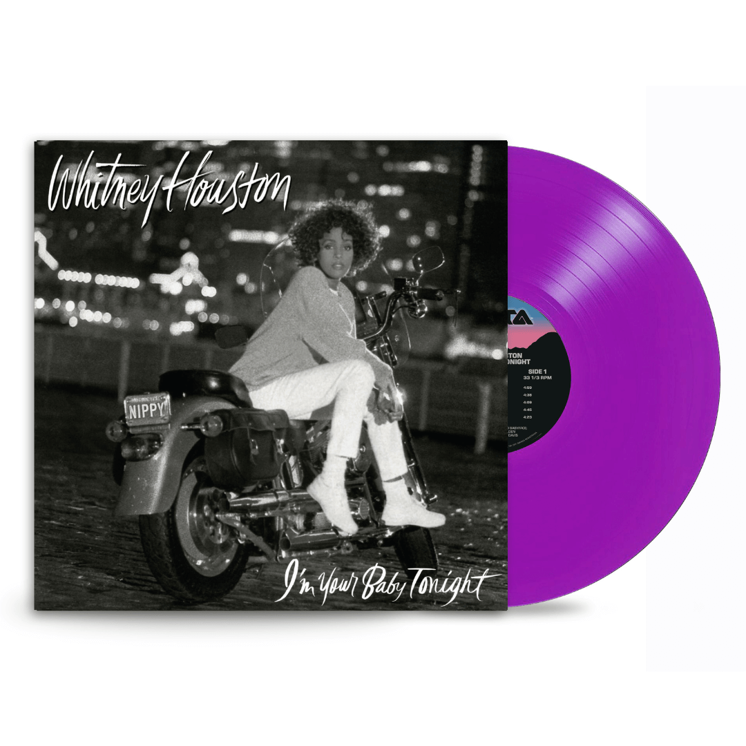 I’m Your Baby Tonight LP color violeta Whitney Houston en SMFSTORE Whitney Houston, I’m Your Baby Tonight, Álbum, Vinilo, Reedición, I'm Knockin', Narada Michael Walden, Michael Masser, Pop