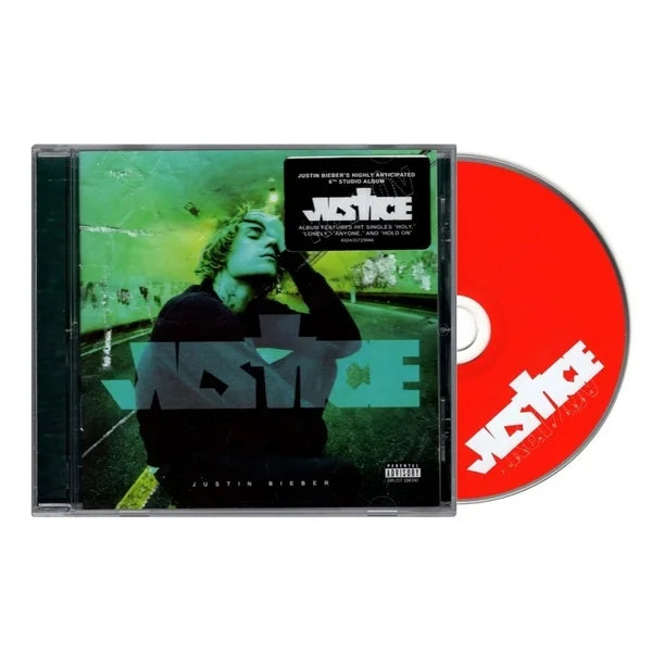 Justice CD Justin Bieber en Sony Music Store
